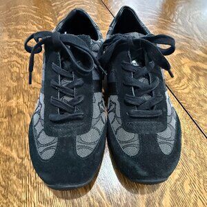 COACH Kelson Signature black sneakers size 8.5